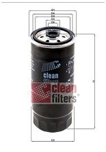 CLEAN FILTERS Polttoainesuodatin DN 877